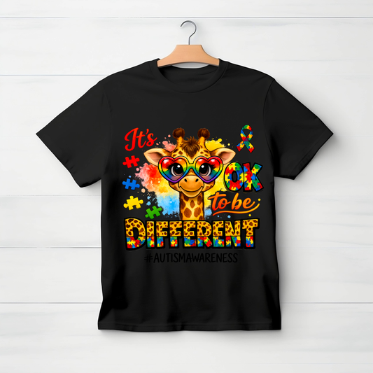 It’s okay to be different, Autism Awareness PNG