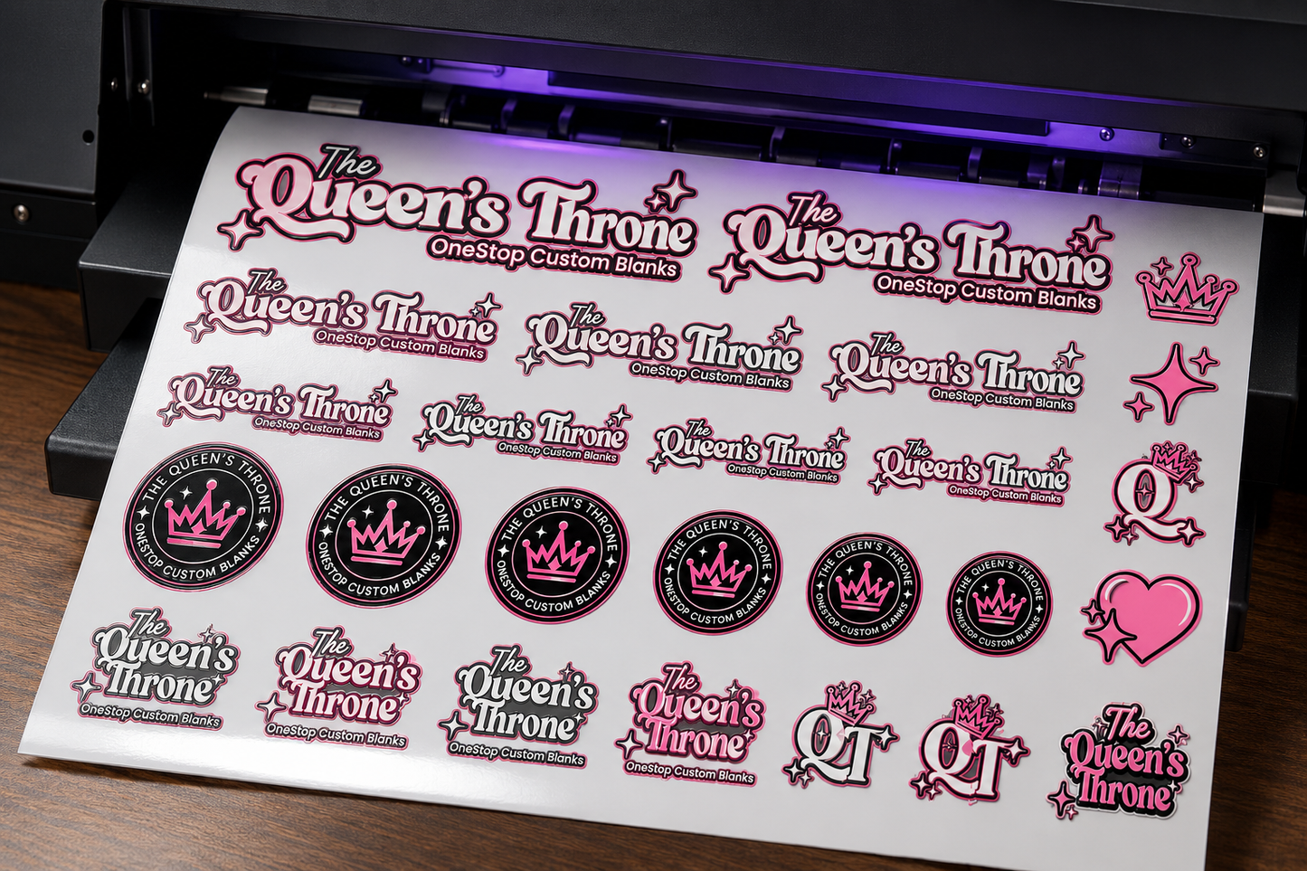 UV DTF Custom Gang Sheet