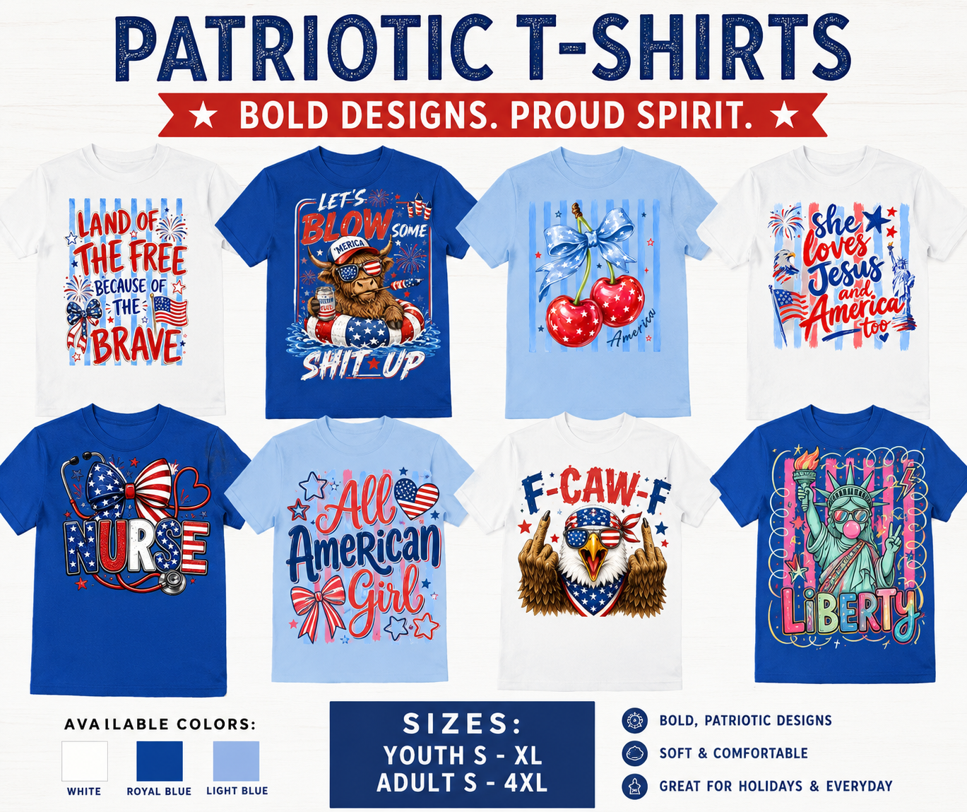 Fourth of July T Shirt